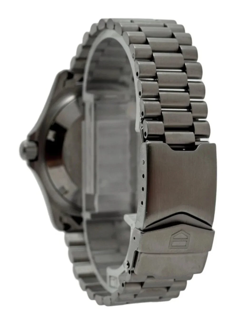 Tag Heuer 37mm Mens Professional 2000 Series Automatic Black Dial Watch 669.206F
